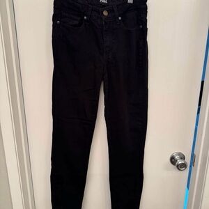 PAIGE Women's Black Skinny Jeans
